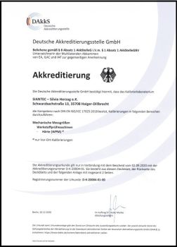Kalibrierung